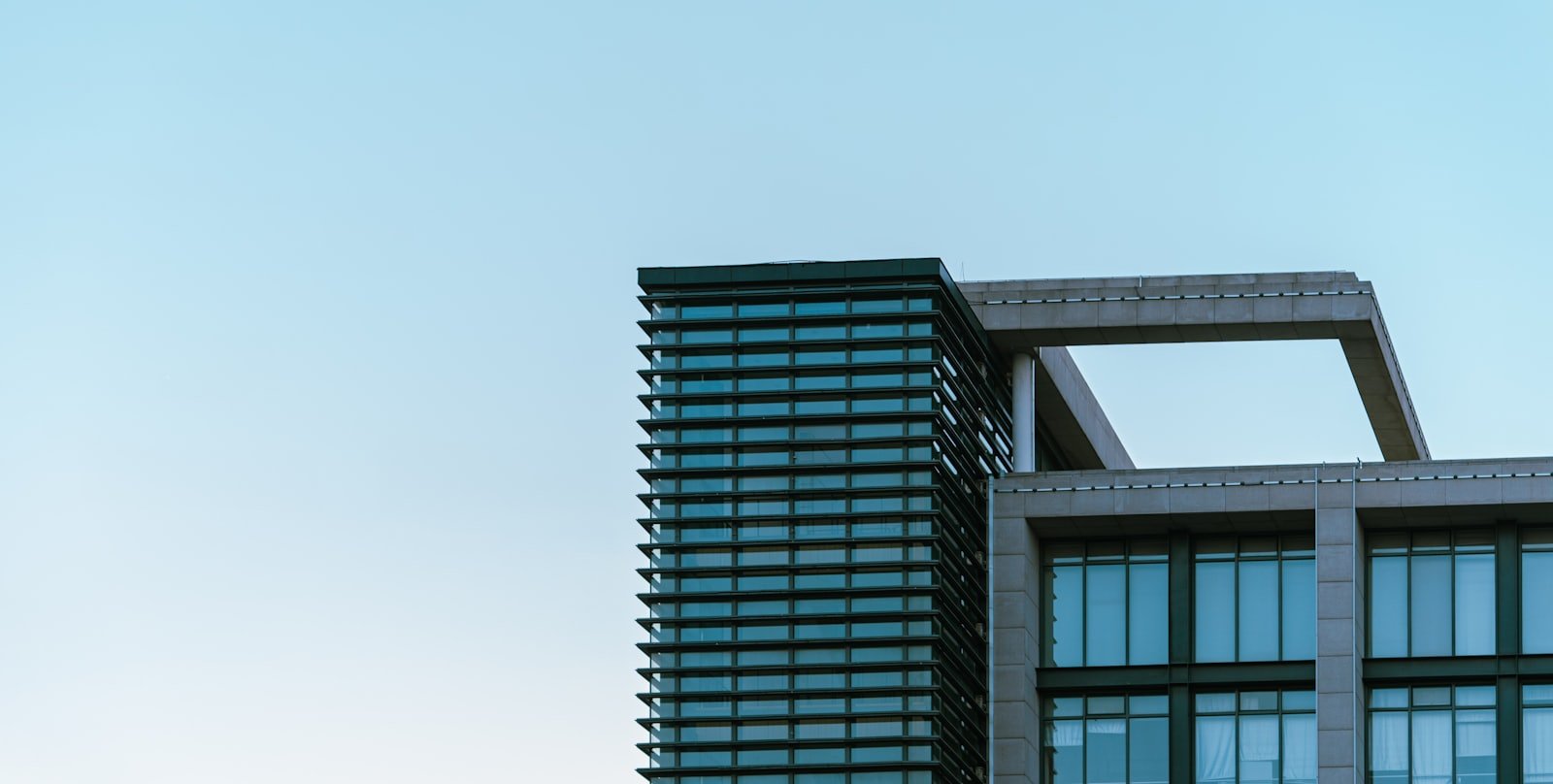 The modern office building where Top Accounting Firm is based